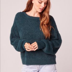Enchante Pine Crew Neck Sweater